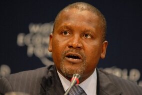 Africa's wealthiest man Aliko Dangote