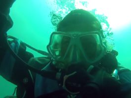 Longest open saltwater SCUBA dive female Guinness World Records